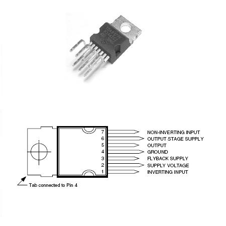 Circuit deflexie verticală TDA8177F