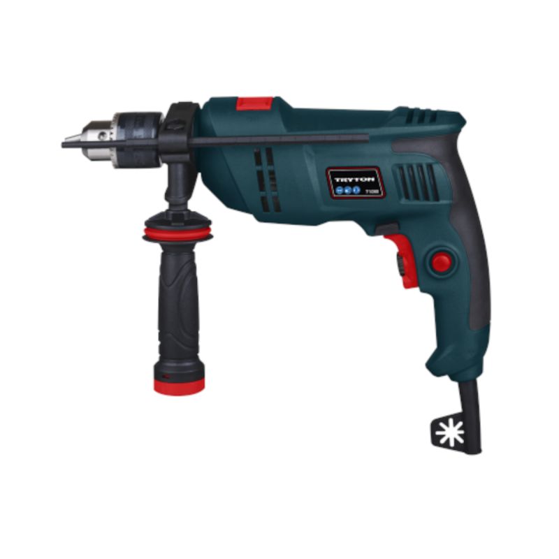 Mașină de găurit cu percuție 710 W, mandrină 13 mm, turație reglabilă TRYTON TDW710A