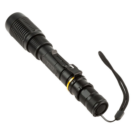 Lanternă LED de 10 W cu zoom, carcasă din aluminiu și 2 acumulatori 18650 Ted Electric TED-FL326