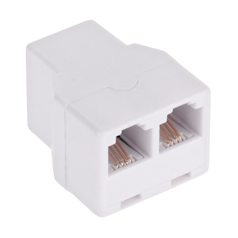 Adaptor telefonic 6P4C mamă la 2× 6P4C mamă TEL0022-1