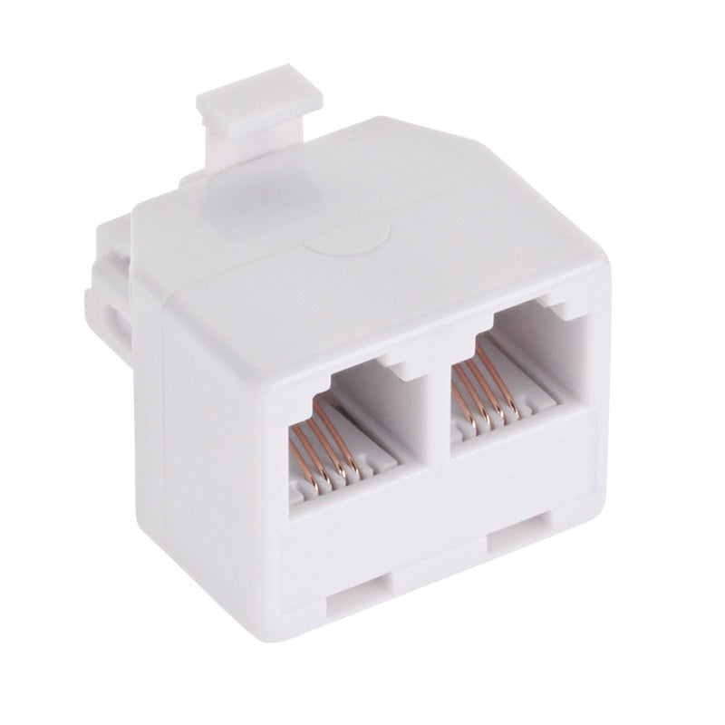 Adaptor telefonic 6P4C tată la 2× 6P4C mamă TEL0023-1