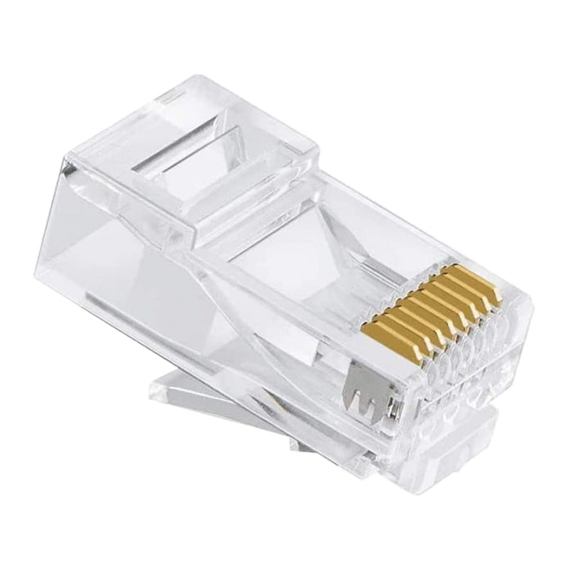 Mufă RJ45 8P8C Cat 6e Pass Through pentru conductor plin TEL0072S