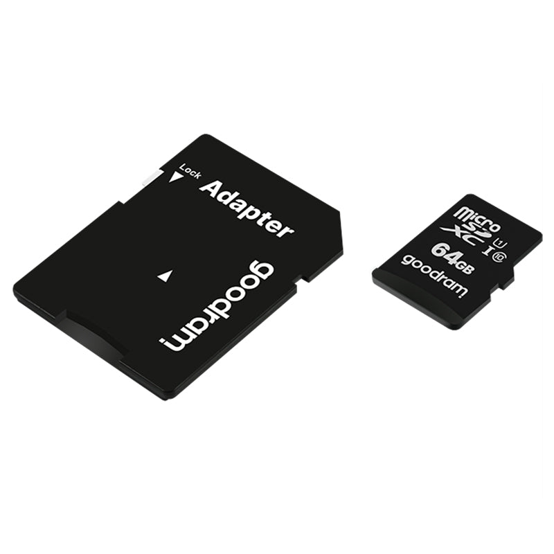 Card microSD 64 GB Clasa 10 UHS-I cu adaptor Goodram TGD-M1AA0640R