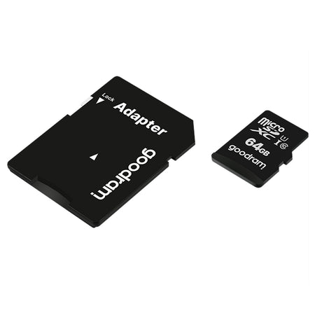 Card microSD 64 GB Clasa 10 UHS-I cu adaptor Goodram TGD-M1AA0640R