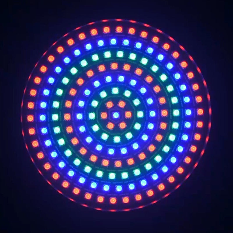 PAR LED RGB Matrix 175 LED-uri, funcție MATRIX, Ibiza Light THINPAR-MATRI