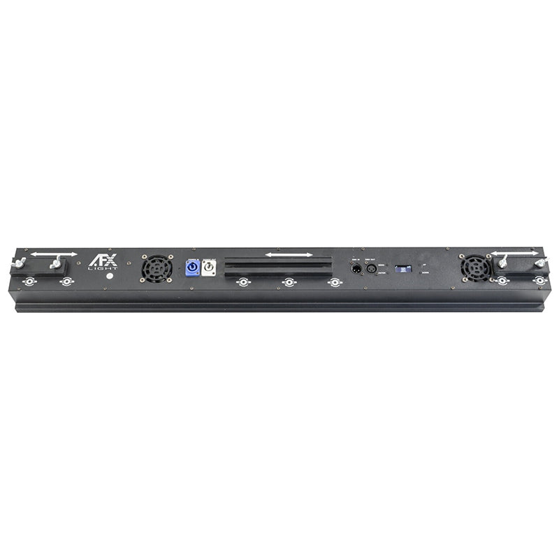 Bară LED cu stroboscop, 672 RGB + 420 albe, DMX, AFX THUNDERLED