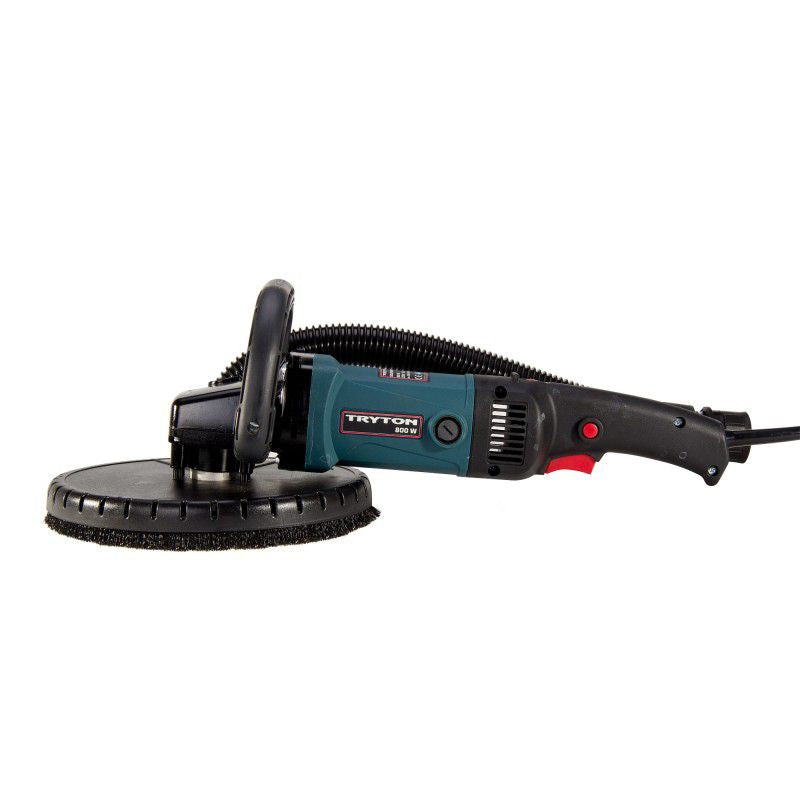 Șlefuitor perete 225 mm, 800 W, evacuare reziduuri, accesorii – TRYTON THZ800
