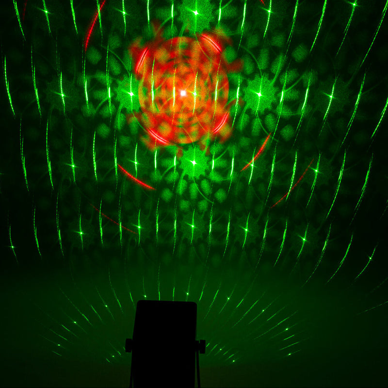 Mini laser 160 mW cu efect LED RGB 3 W, portabil, Ibiza Light TINYLED-LASRG