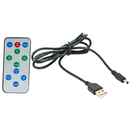 Mini laser 160 mW cu efect LED RGB 3 W, portabil, Ibiza Light TINYLED-LASRG