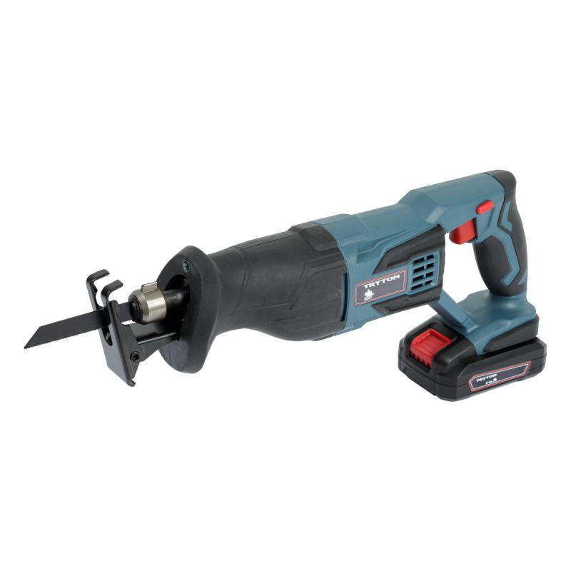 Fierăstrău alternativ cu acumulator 20 V cu ghidaj laser și încărcător TRYTON.20 TJPS70AL