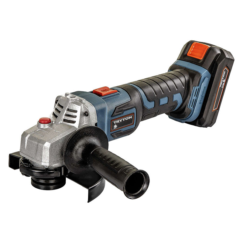 Polizor unghiular 125 mm cu acumulator, SYSTEM 20V, cu încărcător Tryton.20 TJS120AL