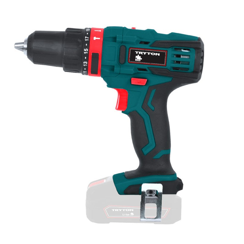 Mașină de înșurubat cu percuție 20 V, 2 viteze, cu LED, TRYTON.20 TJV20