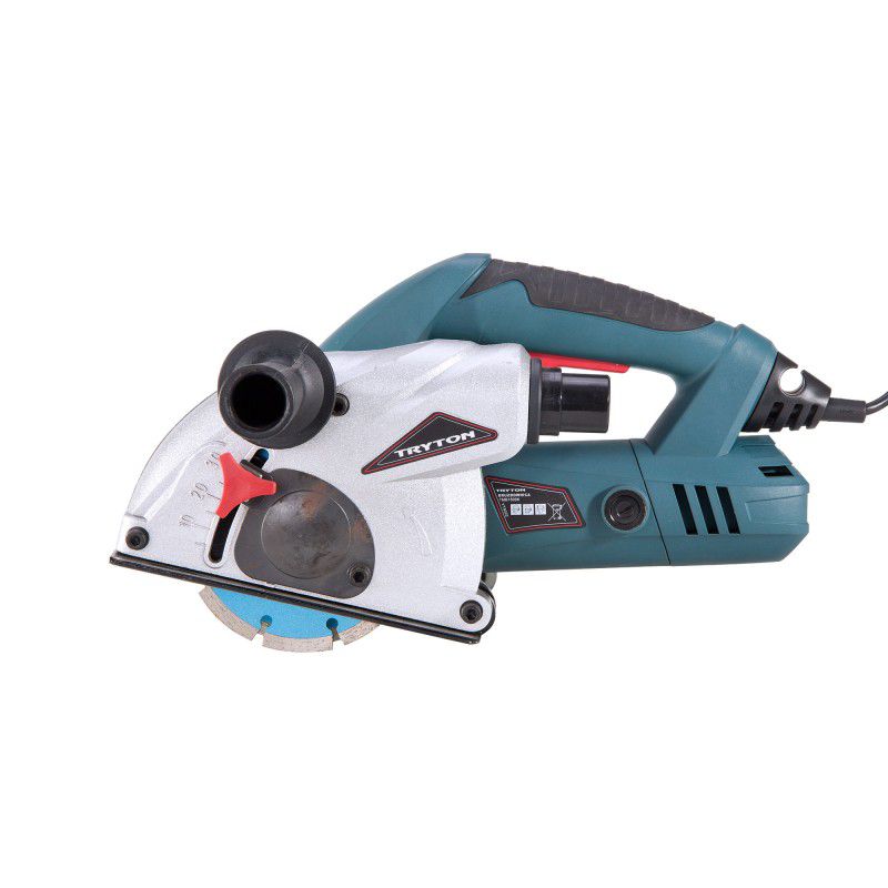 Mașină de frezat canal zidărie, 2 × 125 mm, 1500 W, accesorii, TRYTON TMB1500K