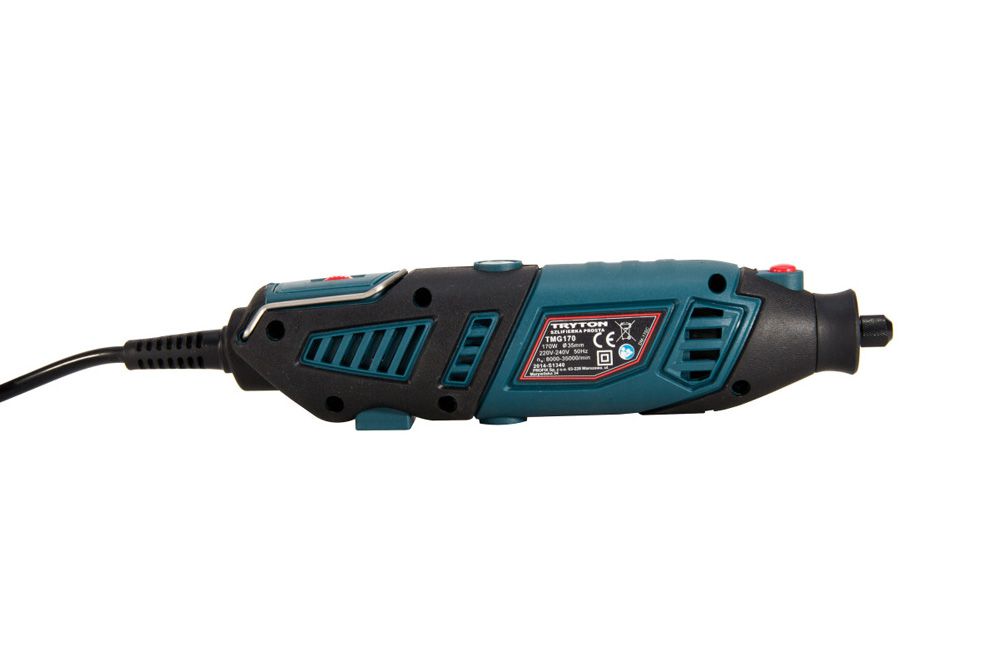 Polizor drept 170 W cu 40 accesorii, turatie reglabila, TRYTON TMG170