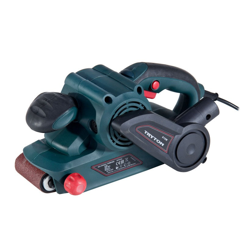 Șlefuitor circular cu bandă 76×533 mm, 810 W, ergonomic Tryton TMT810