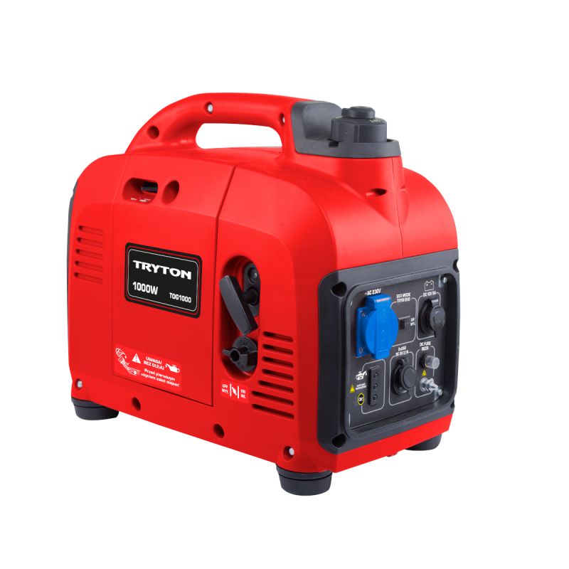 Generator electric tip invertor, 1 kW, 5V 12V 230V, portabil, eco, TRYTON TOG1000