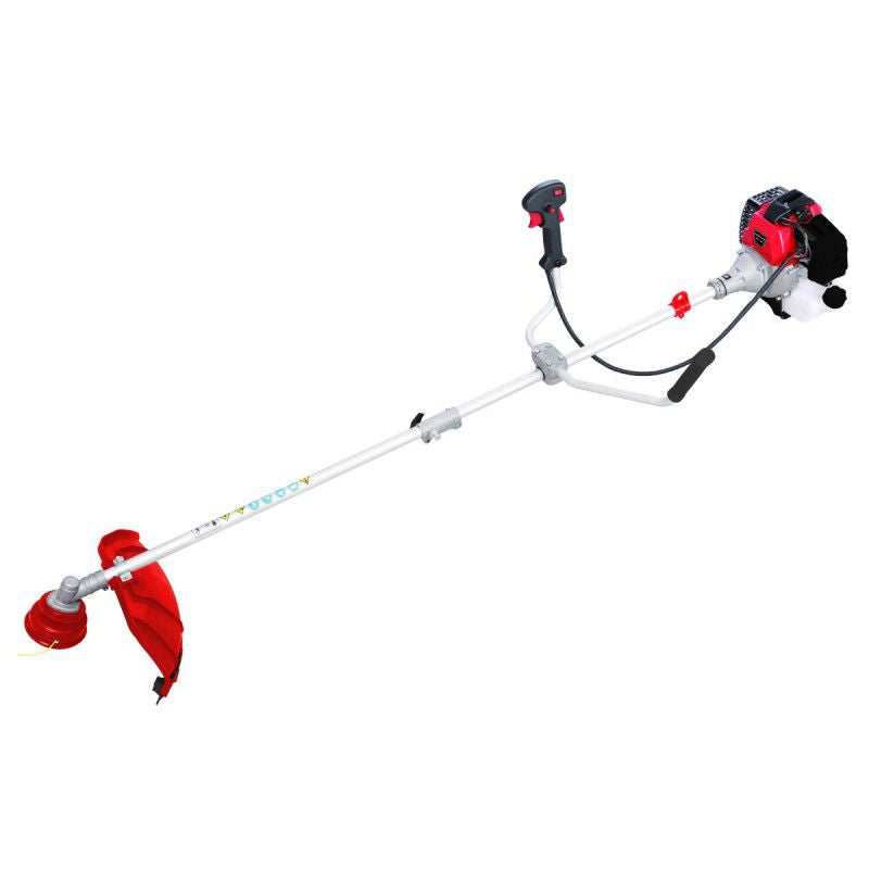 Motocoasă pe benzină 51.7 cm³, 1.9 CP, ax divizat, accesorii TRYTON TOP252S