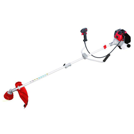 Motocoasă pe benzină 51.7 cm³, 1.9 CP, ax divizat, accesorii TRYTON TOP252S
