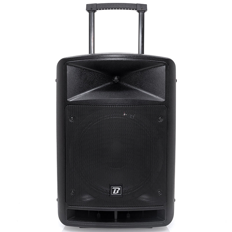Boxă portabilă 12''/30 cm, 250 W, Bluetooth, USB, FM, 2 microfoane VHF BoomTone DJ TRAVELSOUND12