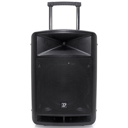 Boxă portabilă 12''/30 cm, 250 W, Bluetooth, USB, FM, 2 microfoane VHF BoomTone DJ TRAVELSOUND12