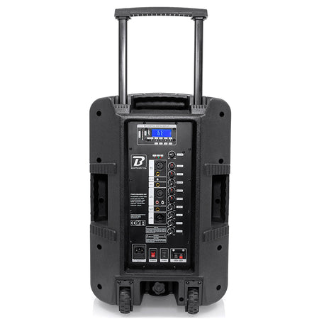 Boxă portabilă 12''/30 cm, 250 W, Bluetooth, USB, FM, 2 microfoane VHF BoomTone DJ TRAVELSOUND12