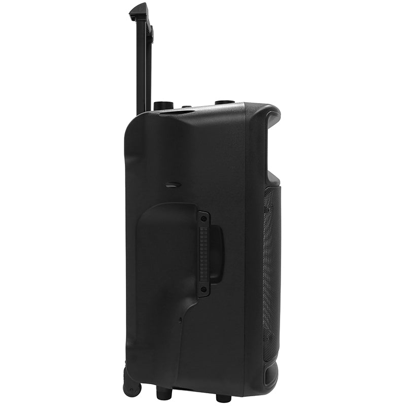 Boxa Portabila 15''/38cm + Tweeter 350w Bt/usb/fm/sd + 2mic Vhf