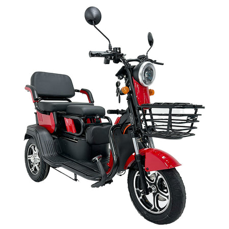 Triciclu electric RPX-TRI cu șezut ajustabil, 1000W, baterie 60V 20Ah, cod furnizor public