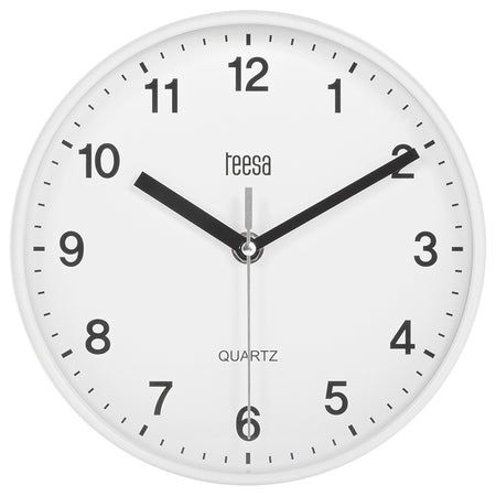 Ceas de perete analogic 20 cm cu mecanism quartz Teesa