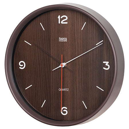 Ceas de perete 30cm Teesa, nuanță închisă Teesa TSA0048DB