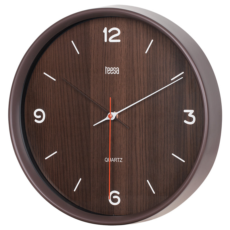 Ceas de perete 30cm Teesa, nuanță închisă Teesa TSA0048DB
