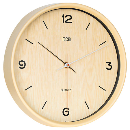 Ceas de perete 30cm Teesa, nuanță deschisă Teesa TSA0048