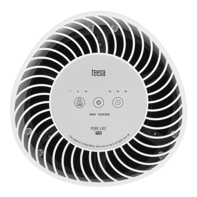 Purificator aer Pure Life P500 cu filtru 3-în-1 HEPA pentru 15 m² Teesa TSA0115