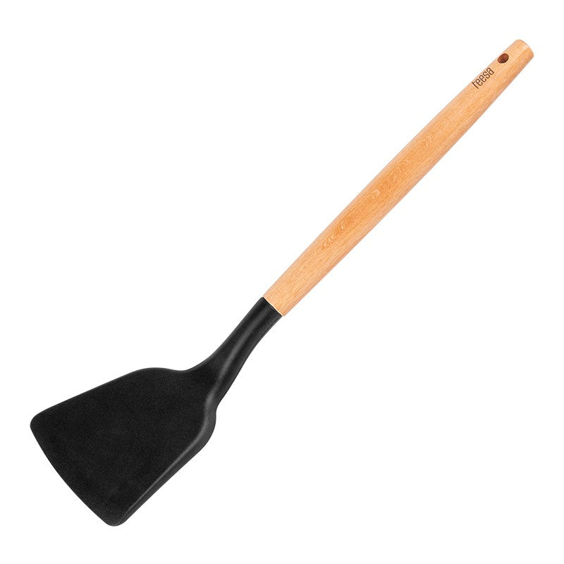 Spatulă din silicon cu mâner din lemn Teesa TSA0124