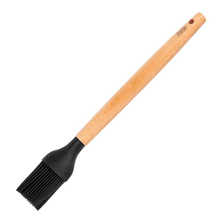 Pensulă din silicon cu mâner din lemn rezistentă la temperaturi ridicate Teesa TSA0127