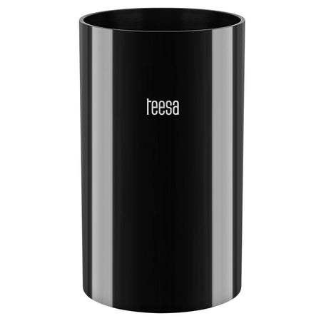 Set ustensile bucătărie din silicon și oțel inoxidabil cu suport, 9 piese Teesa TSA0147