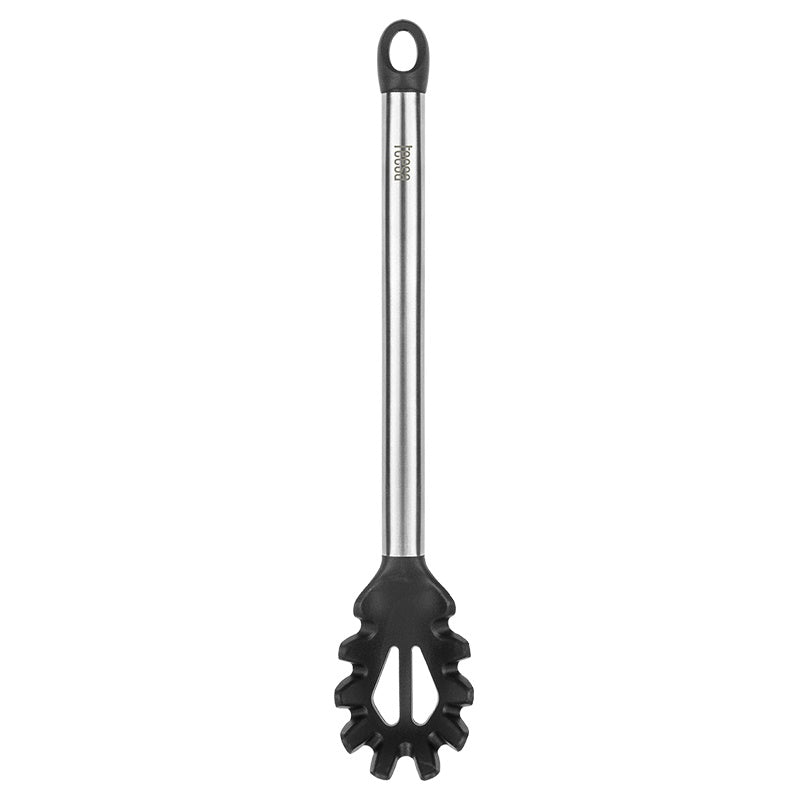 Set ustensile bucătărie din silicon și oțel inoxidabil cu suport, 9 piese Teesa TSA0147