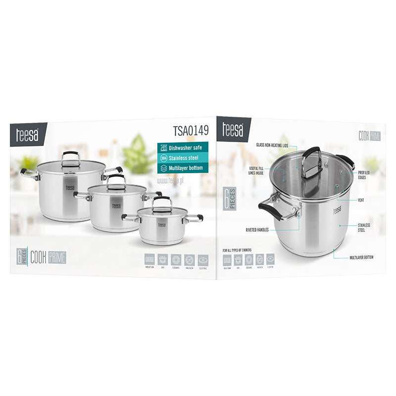 Set oale inox 304  Cook prime Teesa TSA0149