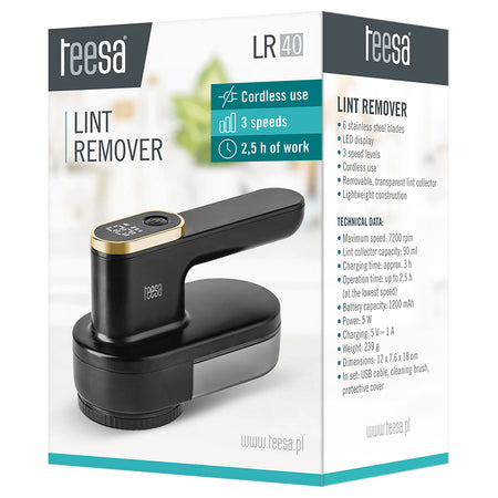 Aparat curățat scame lR40 Teesa TSA0214
