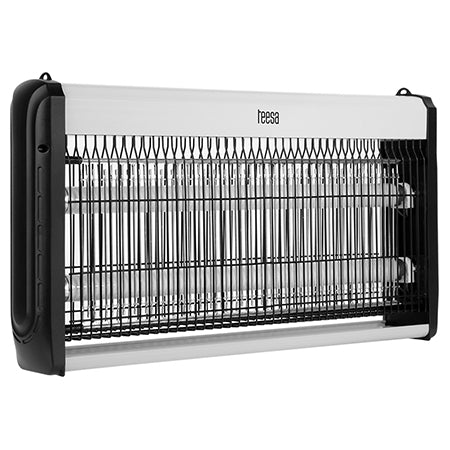 Lampă UV anti insecte 2 × 15 W, suprafață 100 m², carcasă durabilă, Teesa TSA0216