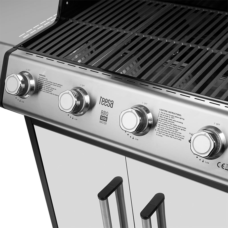 Grill gaz 5 arzătoare BBQ 5006 Master grill t Teesa TSA0250