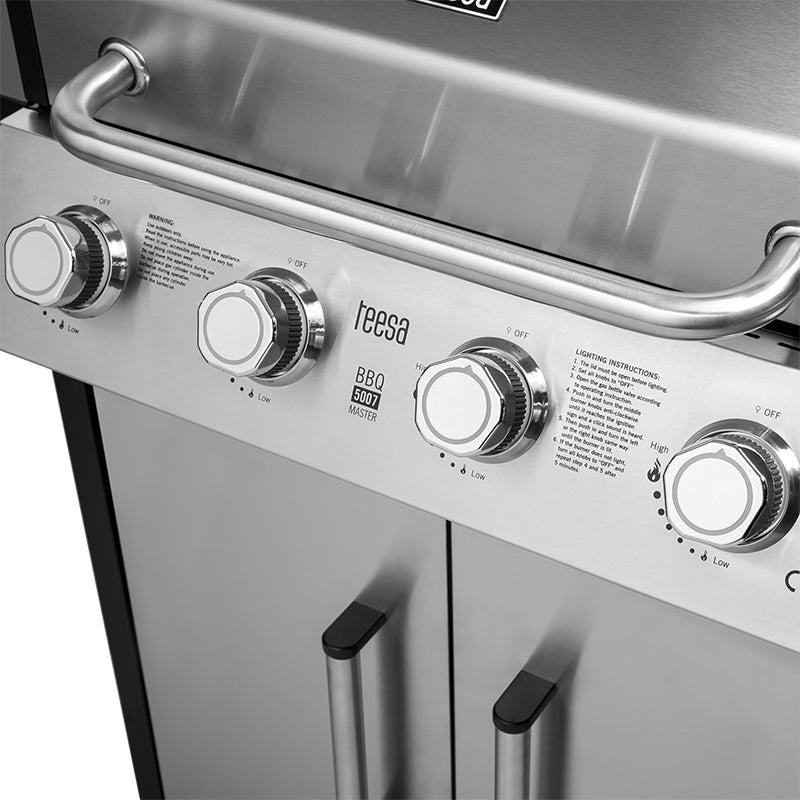 Grill gaz 5 arzătoare BBQ 5007 Master grill t Teesa TSA0251