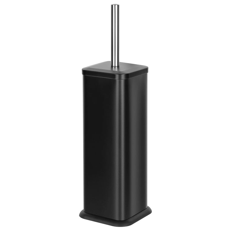 Perie WC metal acoperit pulbere, negru mat, Teesa TSA0404