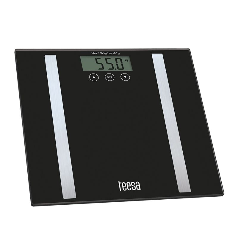 Cântar de persoane cu analiză corporală și capacitate de 150 kg Teesa TSA0802