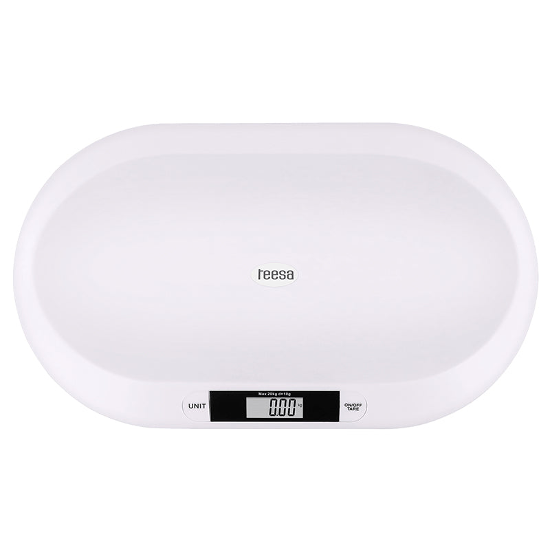 Cântar nou-născuți cu afișaj LCD, 20 kg, funcție tarare, Teesa TSA0817