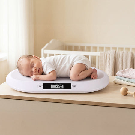 Cântar nou-născuți cu afișaj LCD, 20 kg, funcție tarare, Teesa TSA0817