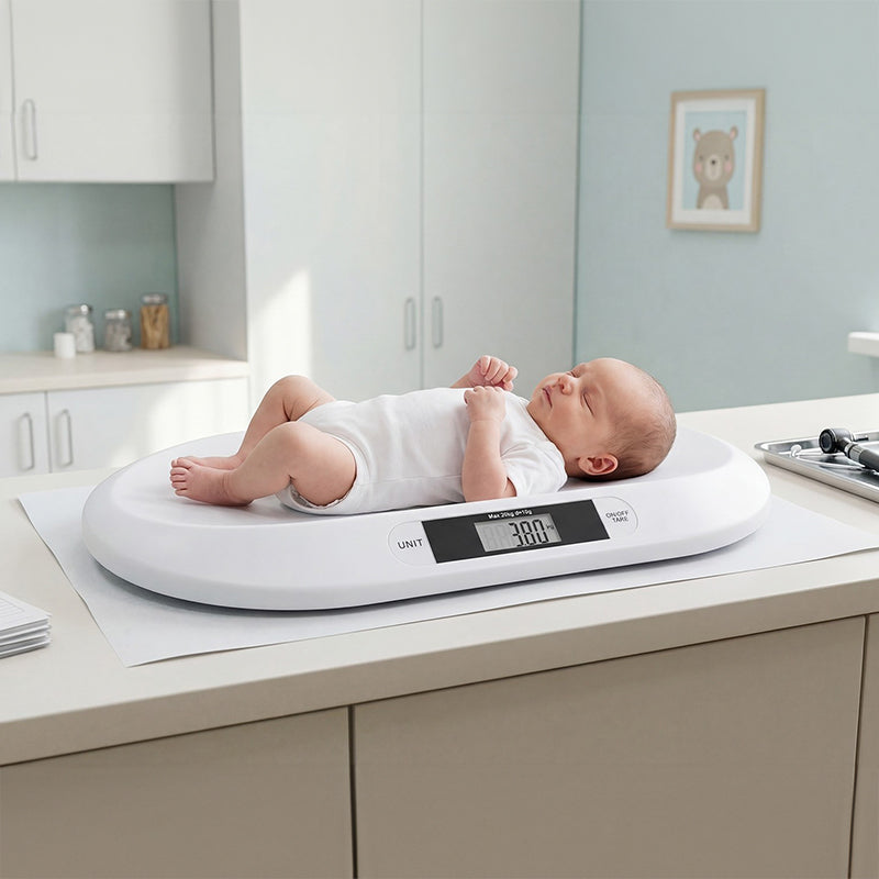 Cântar nou-născuți cu afișaj LCD, 20 kg, funcție tarare, Teesa TSA0817