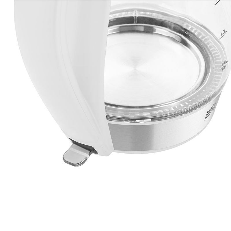 Fierbător electric cordless 1.7 l, 2200 W, alb/argintiu, Teesa TSA1512W