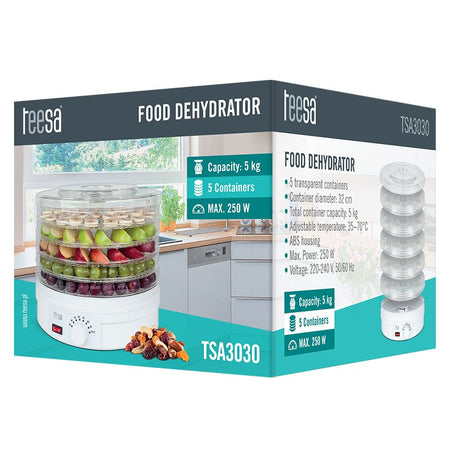 Deshidrator fructe/legume/ciuperci Teesa TSA3030