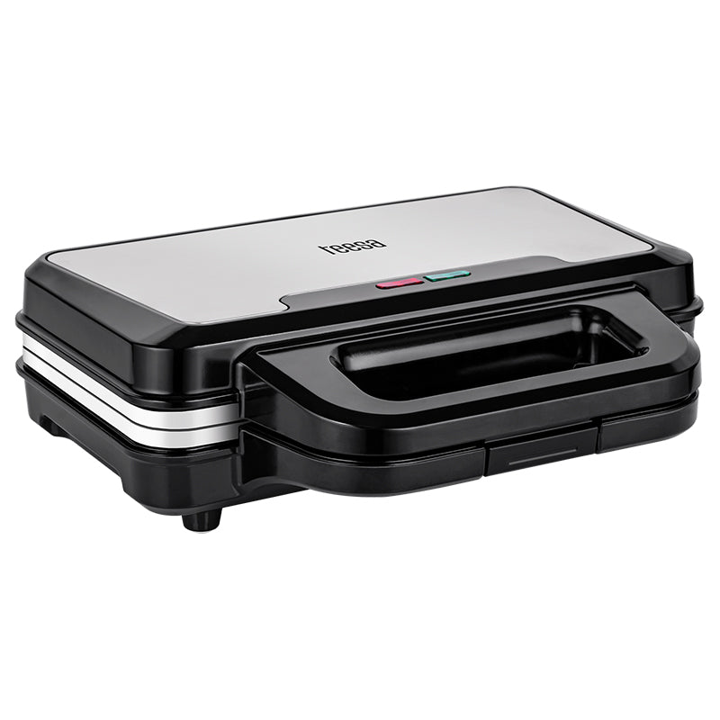 Sandwich maker ceramic XXL, 900 W, mâner rece, Teesa TSA3226
