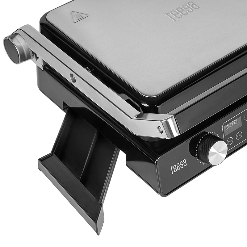 Grill electric Panini Sandwich 2000 W, 7 poziții, LED, Teesa TSA3239